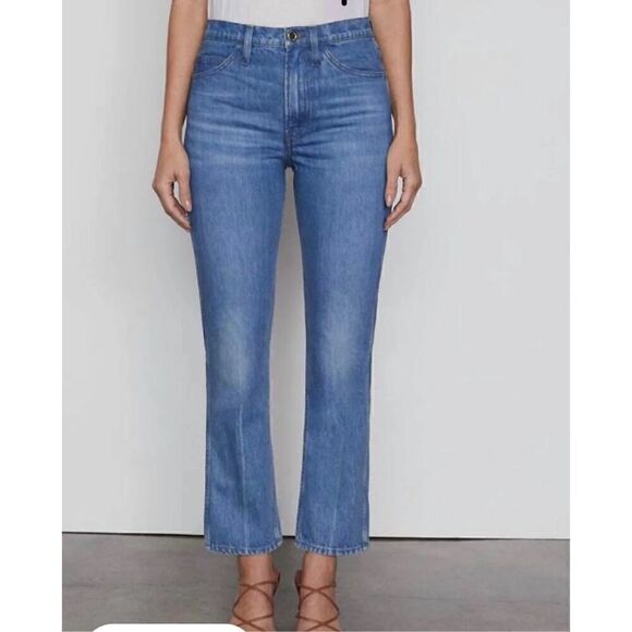 FRAME Le Italien true straight Jean dark denim size 29 - Picture 9 of 11